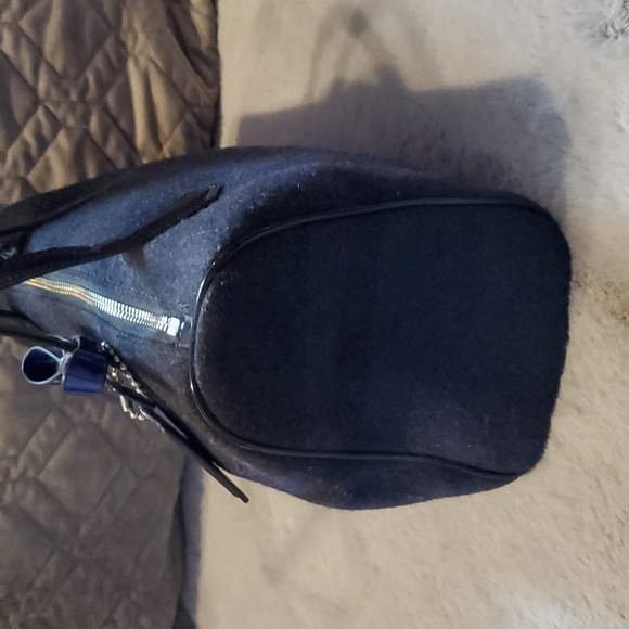 Coach Wool Satchel Hand Bag - Picture 3 of 16